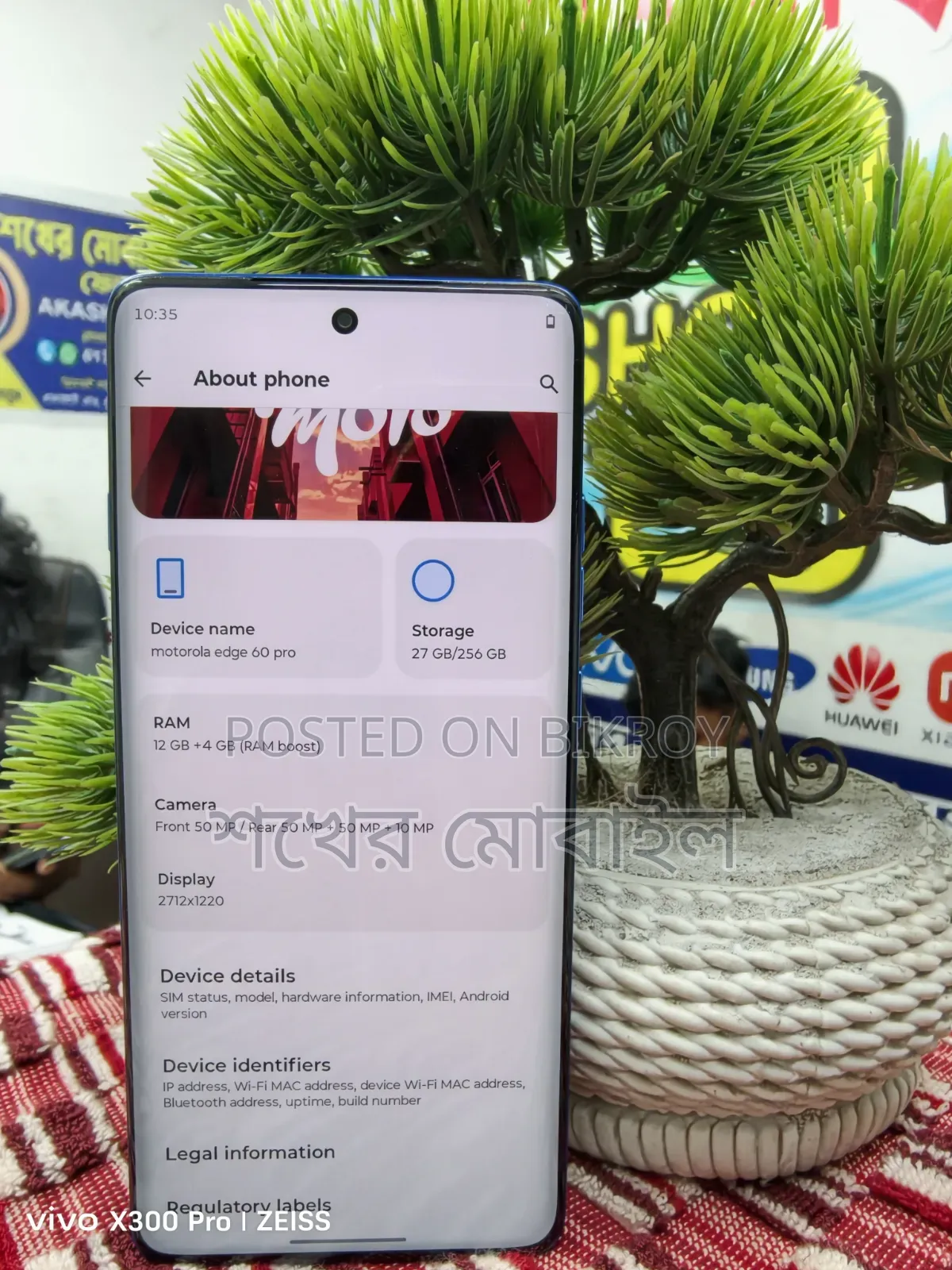 Motorola Edge 60 Pro 256 GB Blue