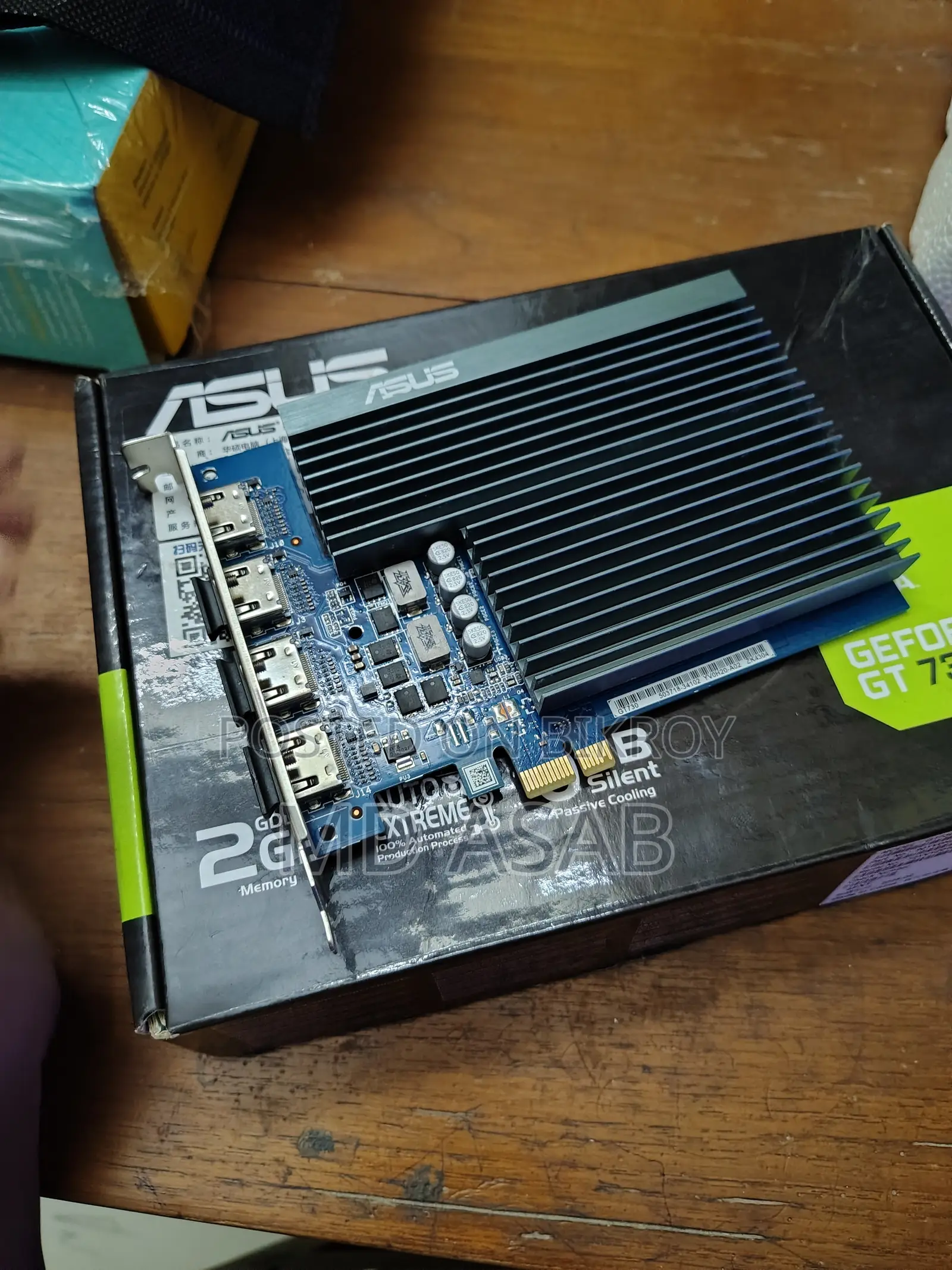 ASUS GeForce GT 730 2GB GDDR5 4 HDMI Graphics Card