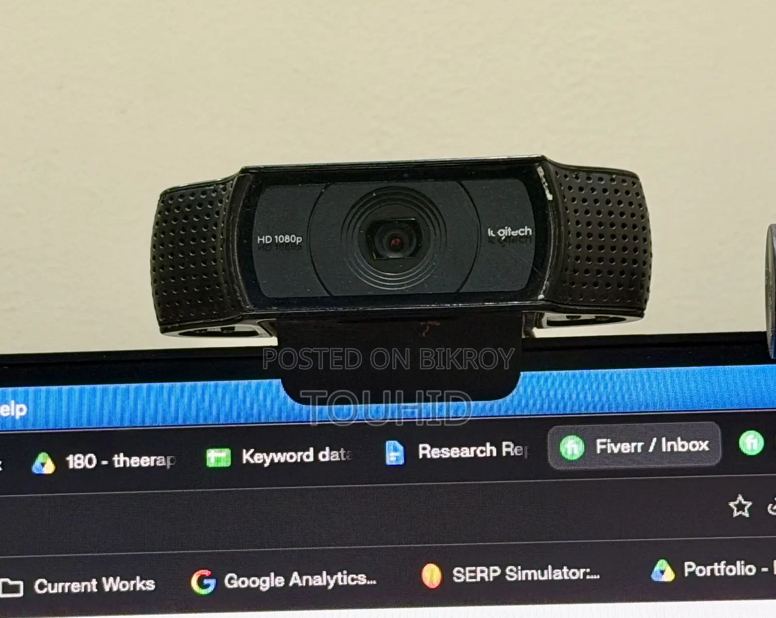 Logitech Webcam C920 Hd Pro (Fresh Condition)