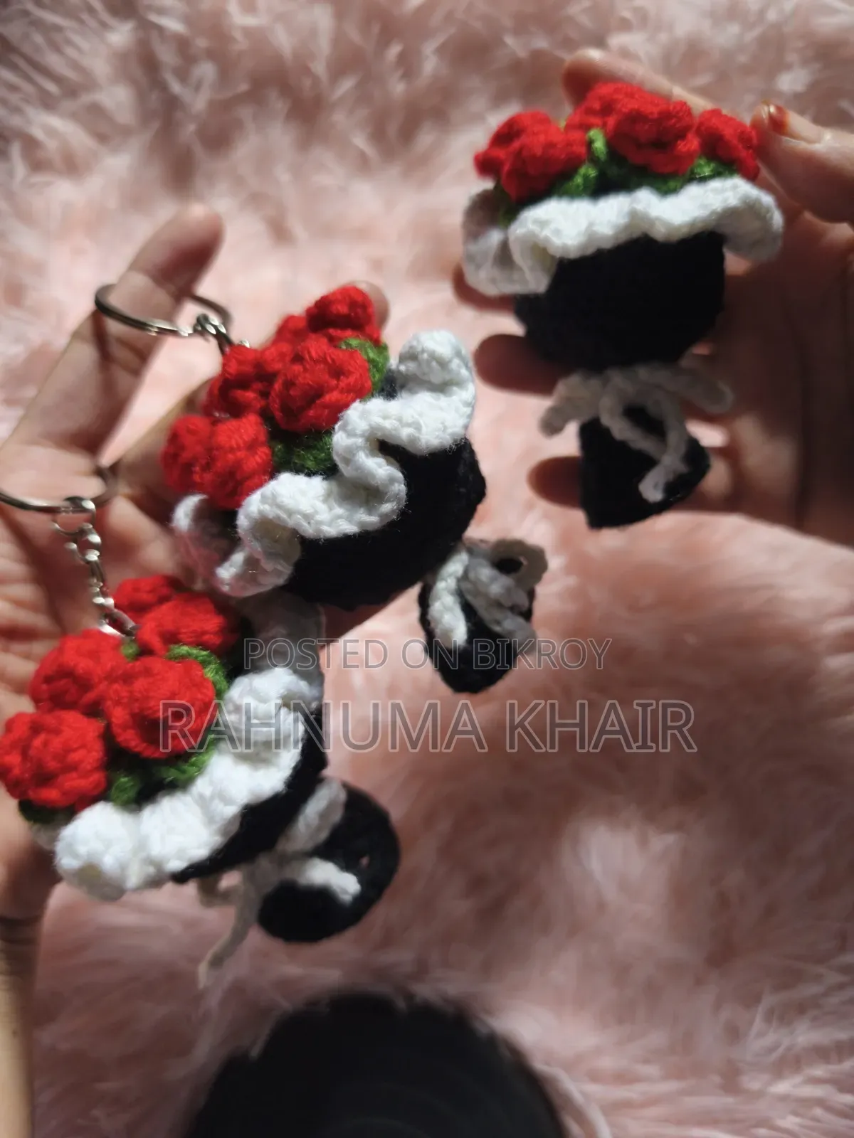 Cute Bouquet Keychain