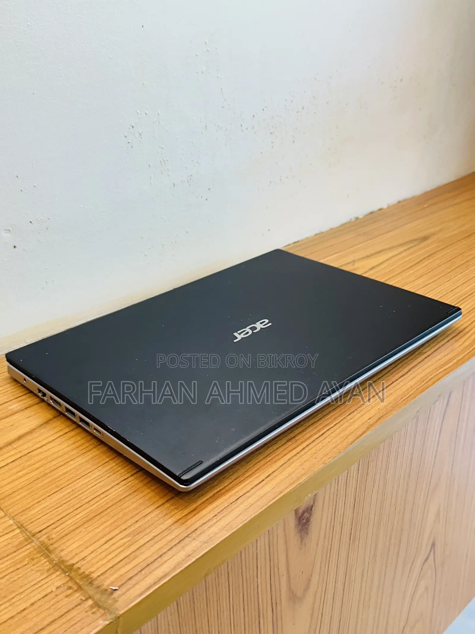 Laptop Acer Aspire 5 4GB Intel Core i3 HDD 128GB