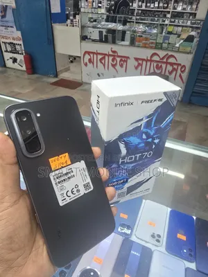 New Infinix Hot 70 128 GB Black