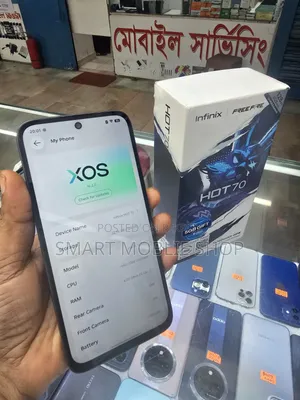 New Infinix Hot 70 128 GB Black