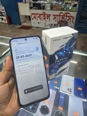 New Infinix Hot 70 128 GB Black