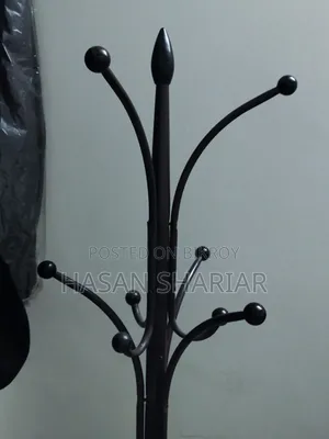 Cloth Rack Matt Finish Iron Structure