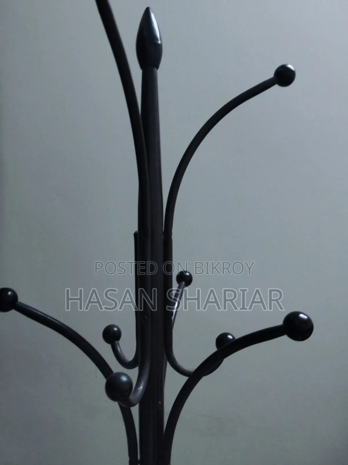 Cloth Rack Matt Finish Iron Structure