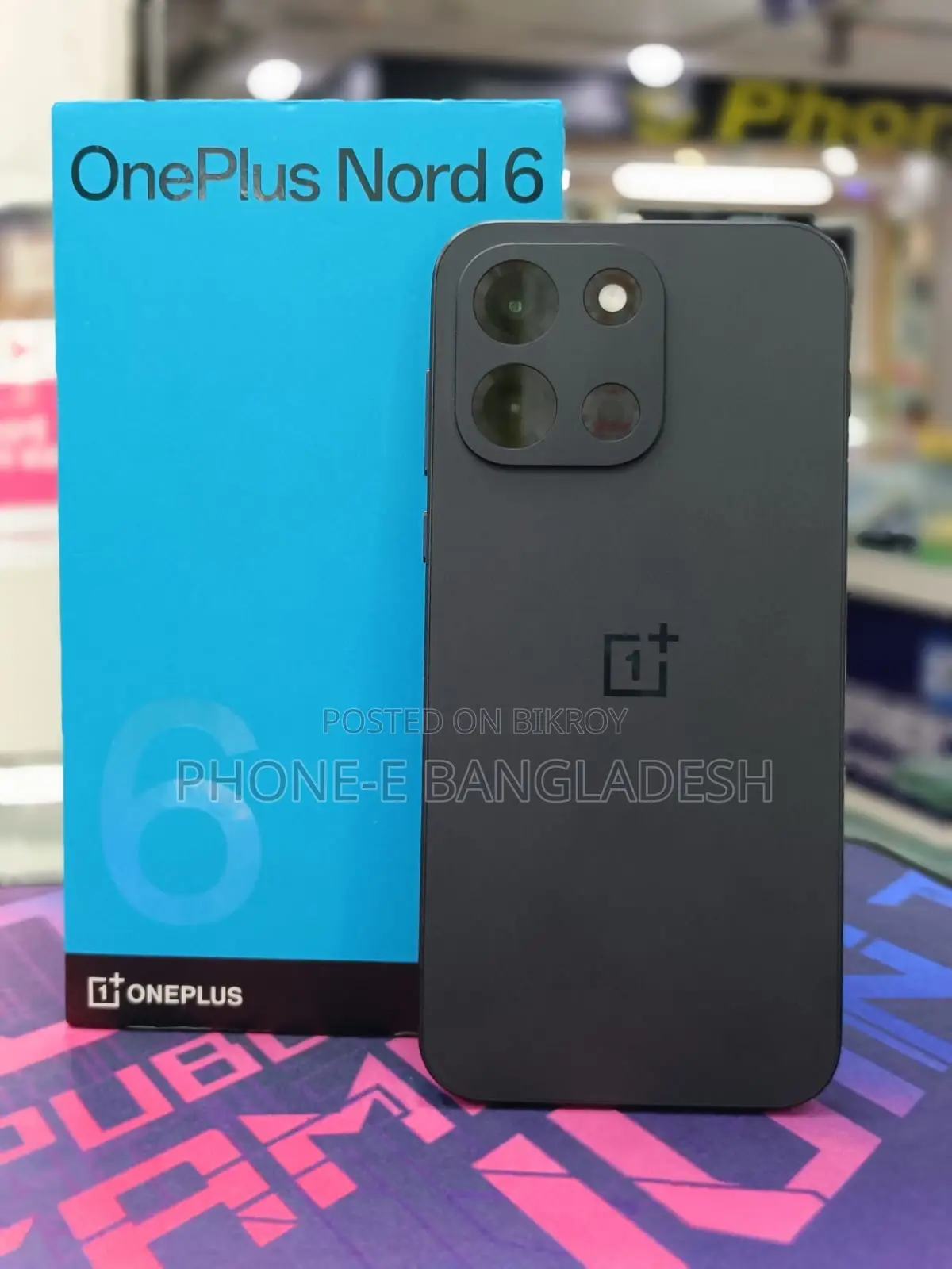 ওয়ানপ্লাস নর্ড ৬ ২৫৬ জিবি ব্ল্যাক