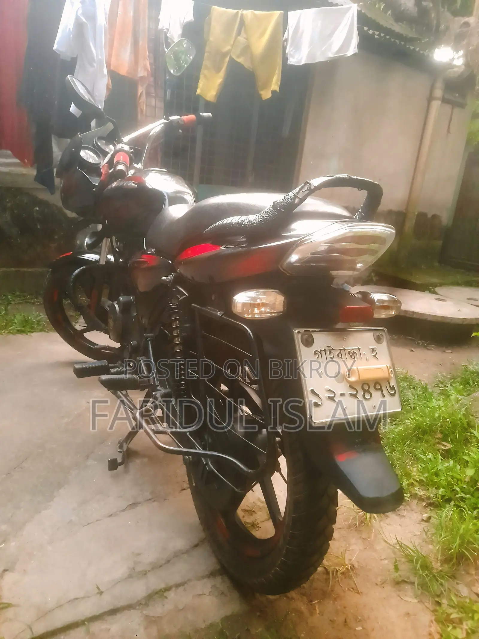 Bajaj Discover 125 2016 Black