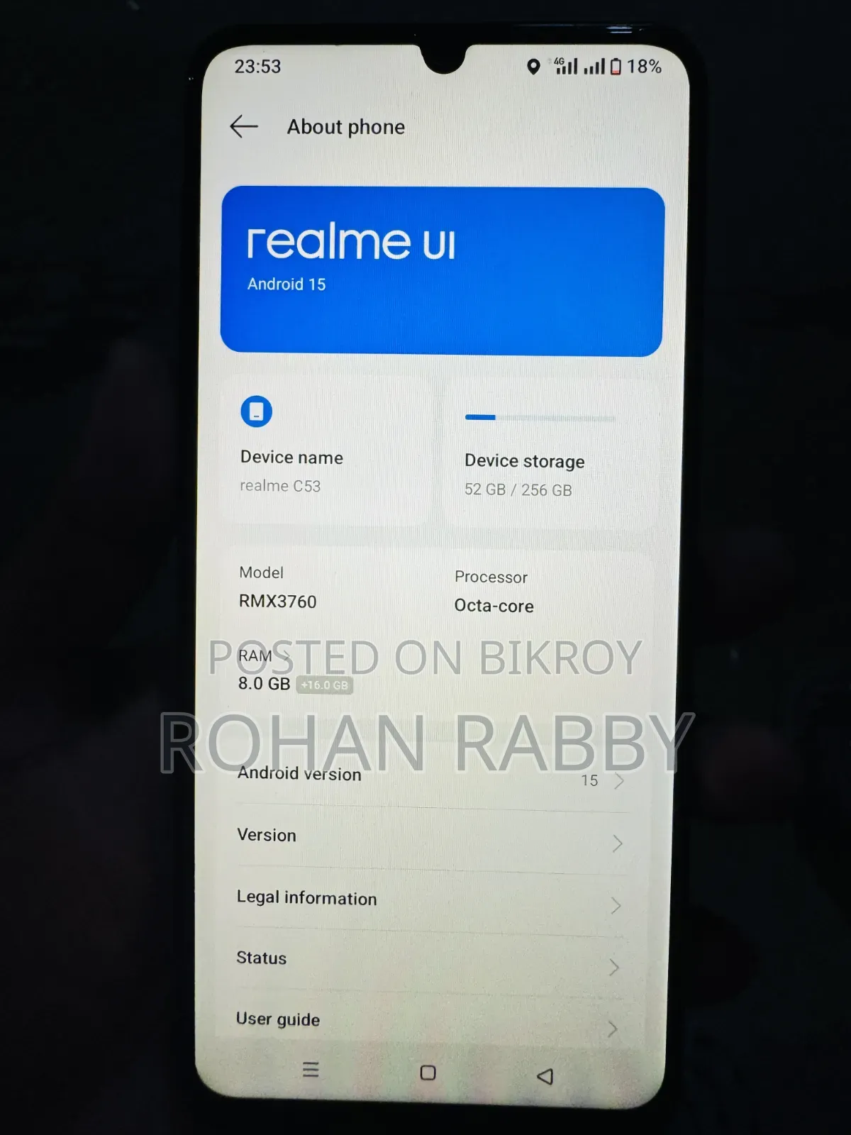Realme C53 128 GB Blue