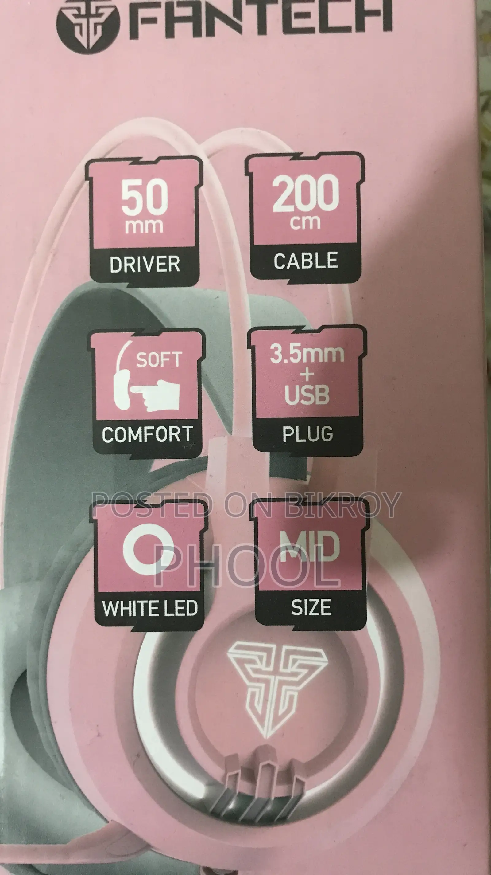 Fantech CheifII HG20 RGB Gaming Headset - Good Condition