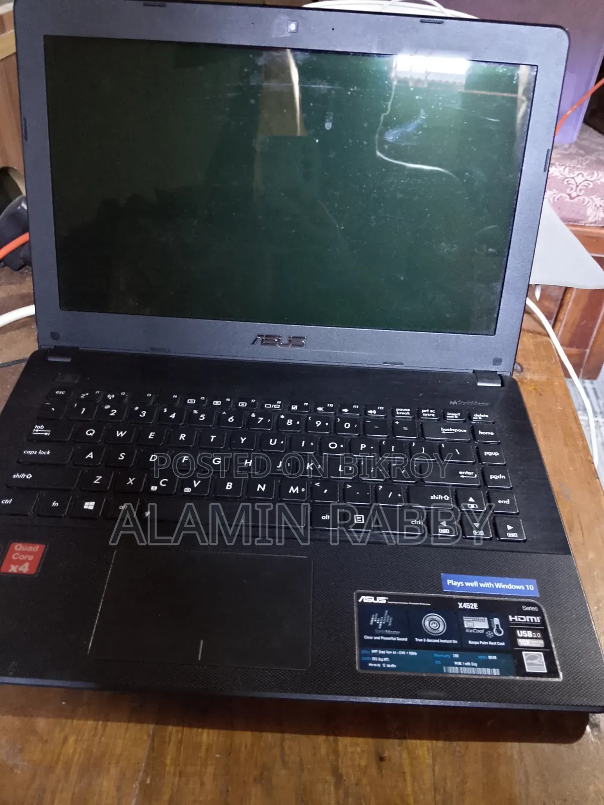 Laptop Asus A42JV 6GB Intel Core i5 SSD 500GB
