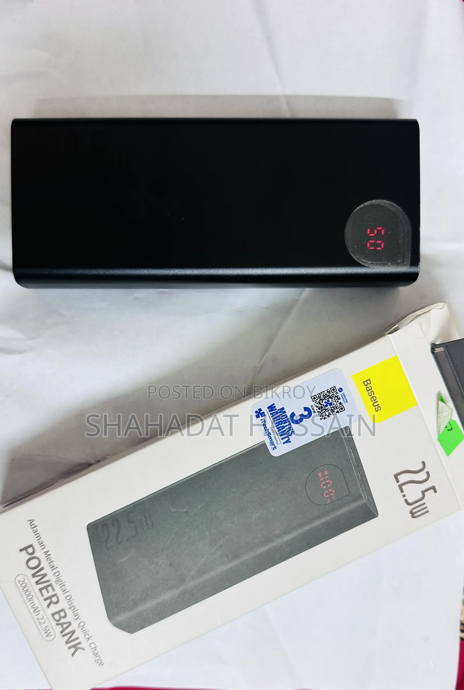 Baseus 22.5w 20000 mAh Power Bank