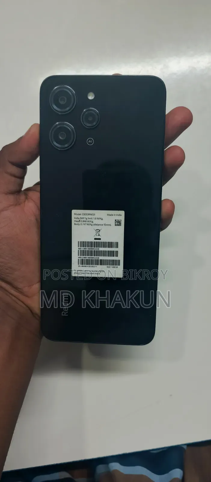 Xiaomi Redmi 12 128 GB Black