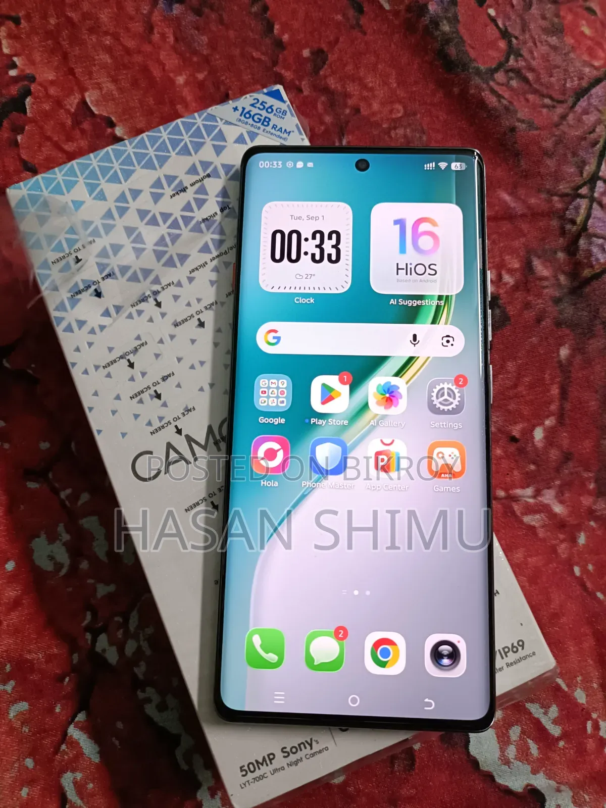 Tecno Spark 40 Pro 256 GB Purple