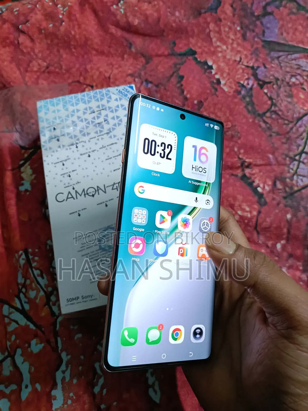 Tecno Spark 40 Pro 256 GB Purple
