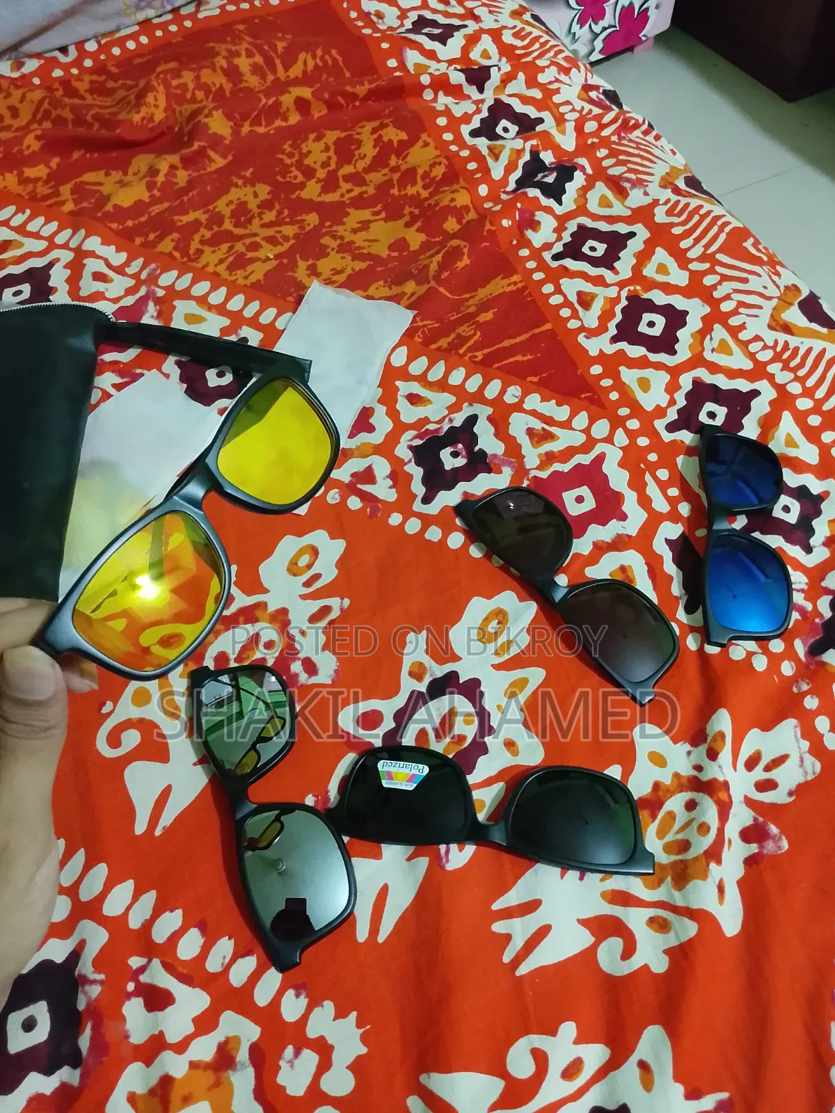 6 in 1 Magnetic Sunglass