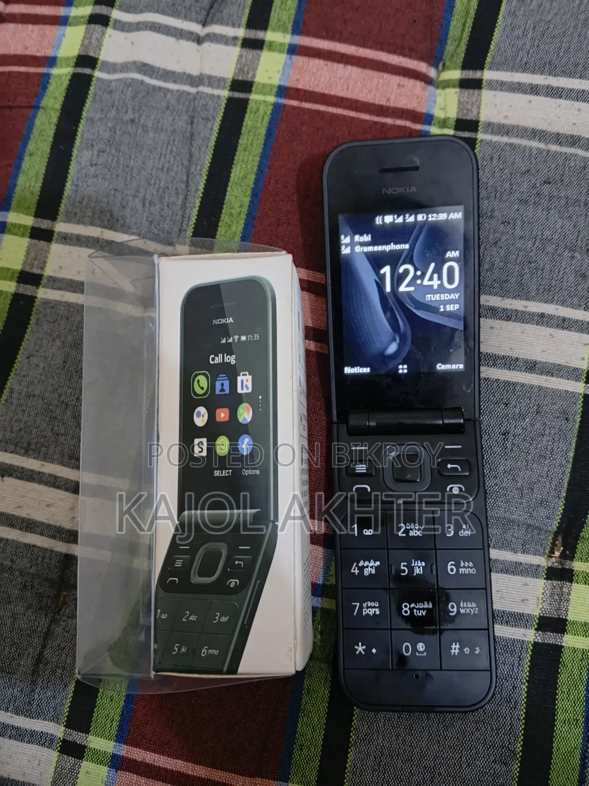 Nokia 2720 Flip 512 GB Black