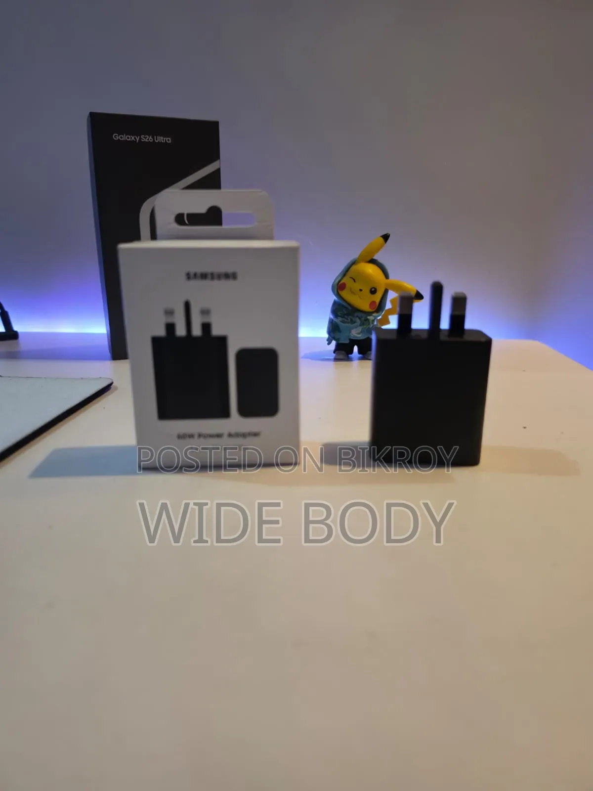 Brand New Samsung 60W Super Fast Charger (Original/Unused)