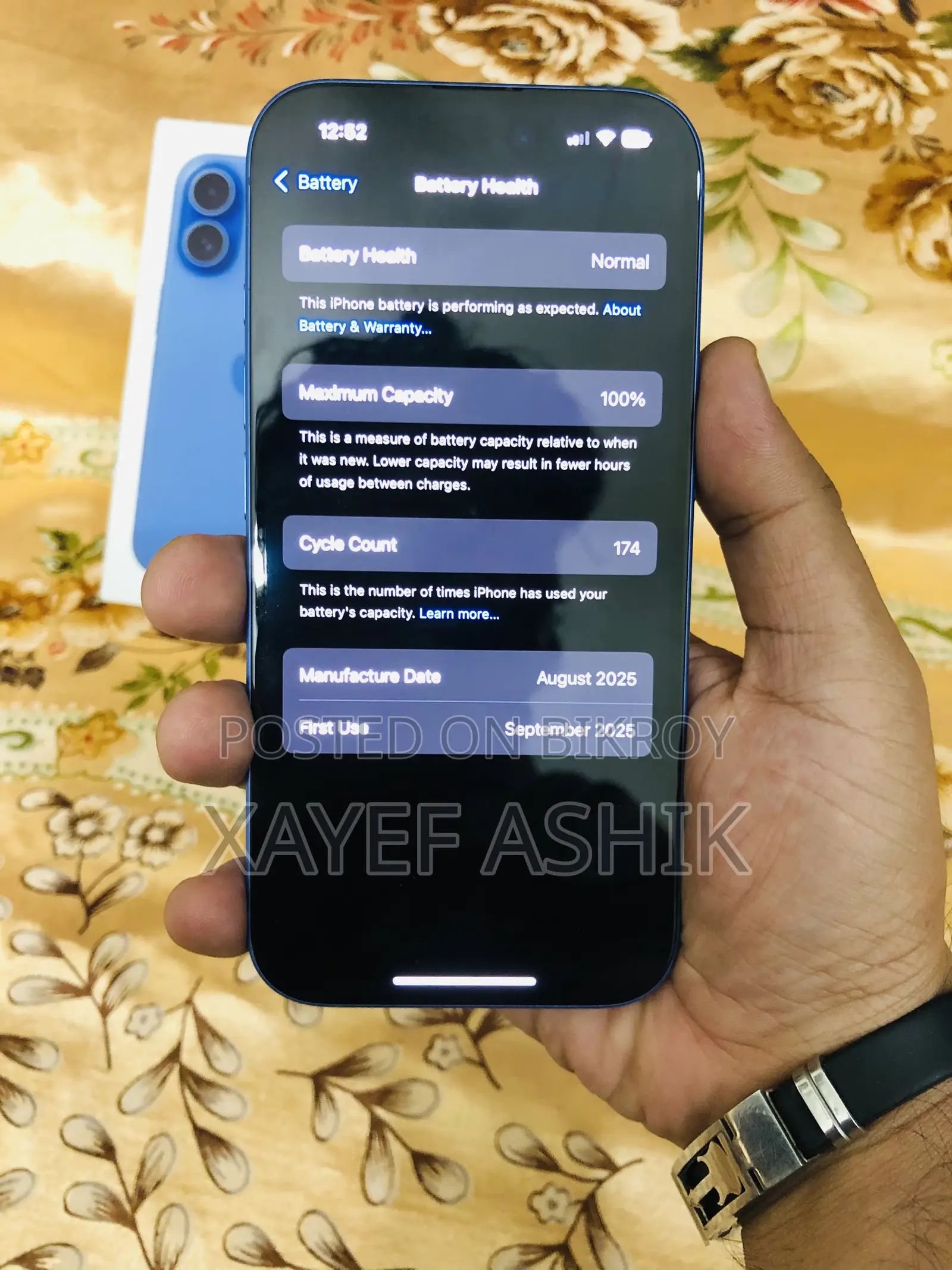 Apple iPhone 16 128 GB Blue