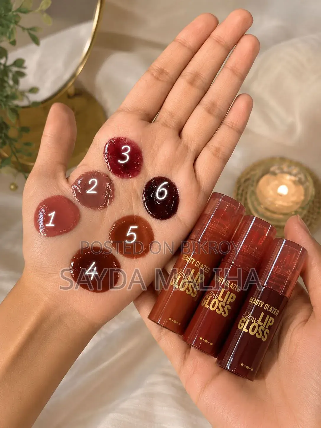 Premium Lip Gloss | Glossy & Smooth Finish | 250/-Each