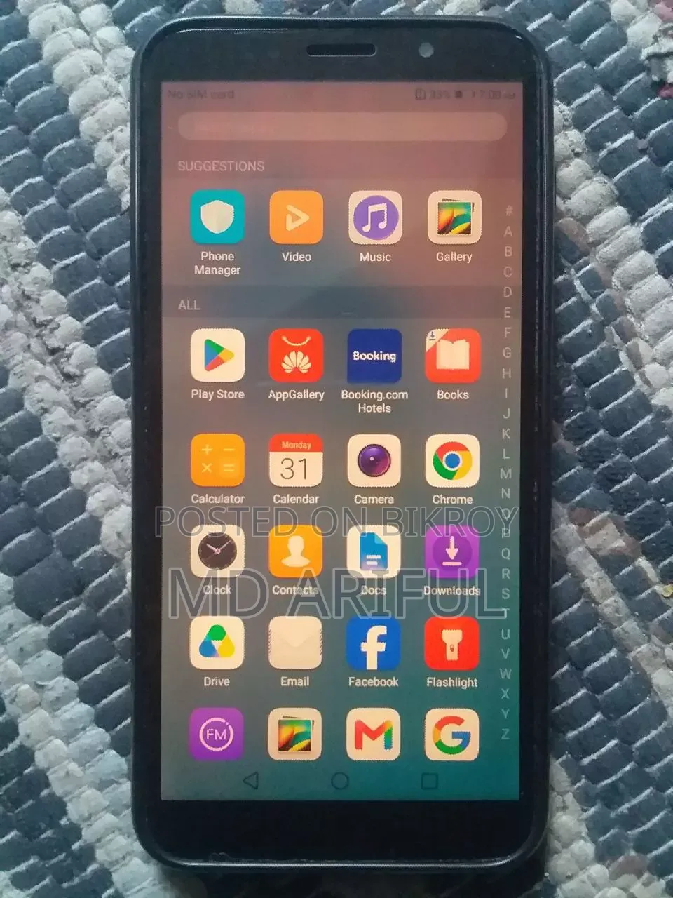Honor 7S 16 GB Blue