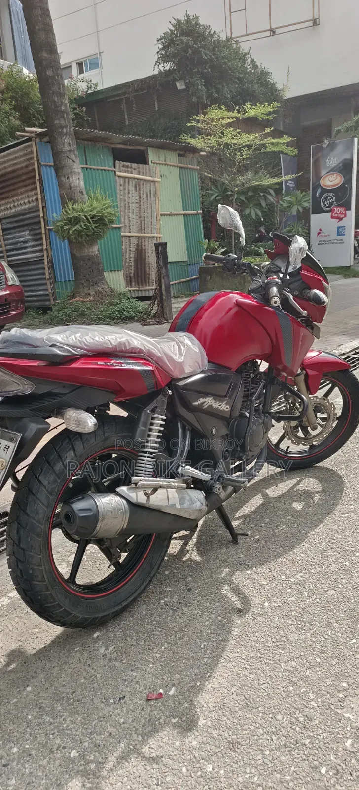 TVS Apache RTR 160 2V 2018 Red