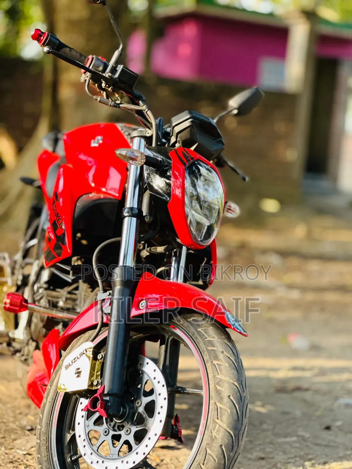 Suzuki Gixxer 2022 Red