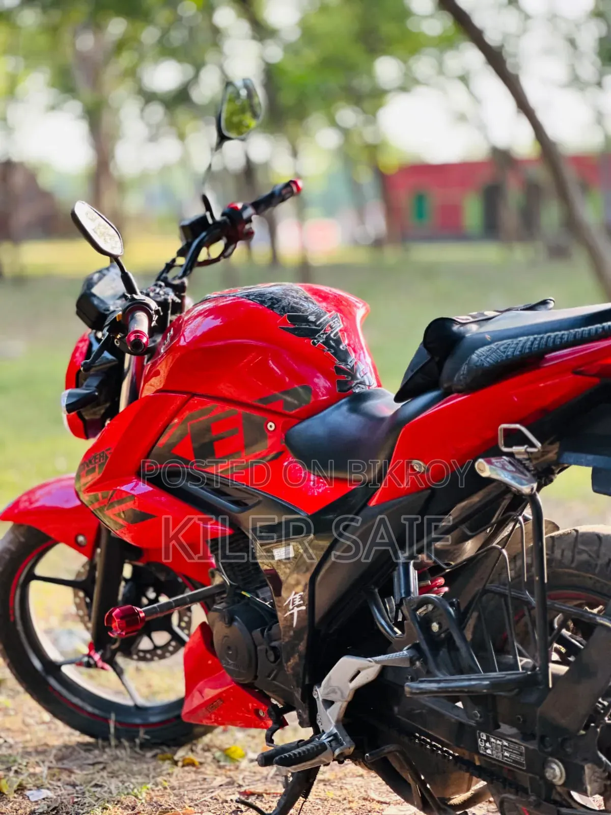 Suzuki Gixxer 2022 Red