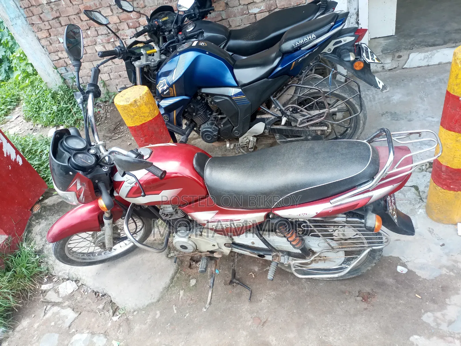 Bajaj CT 100 2009 Red