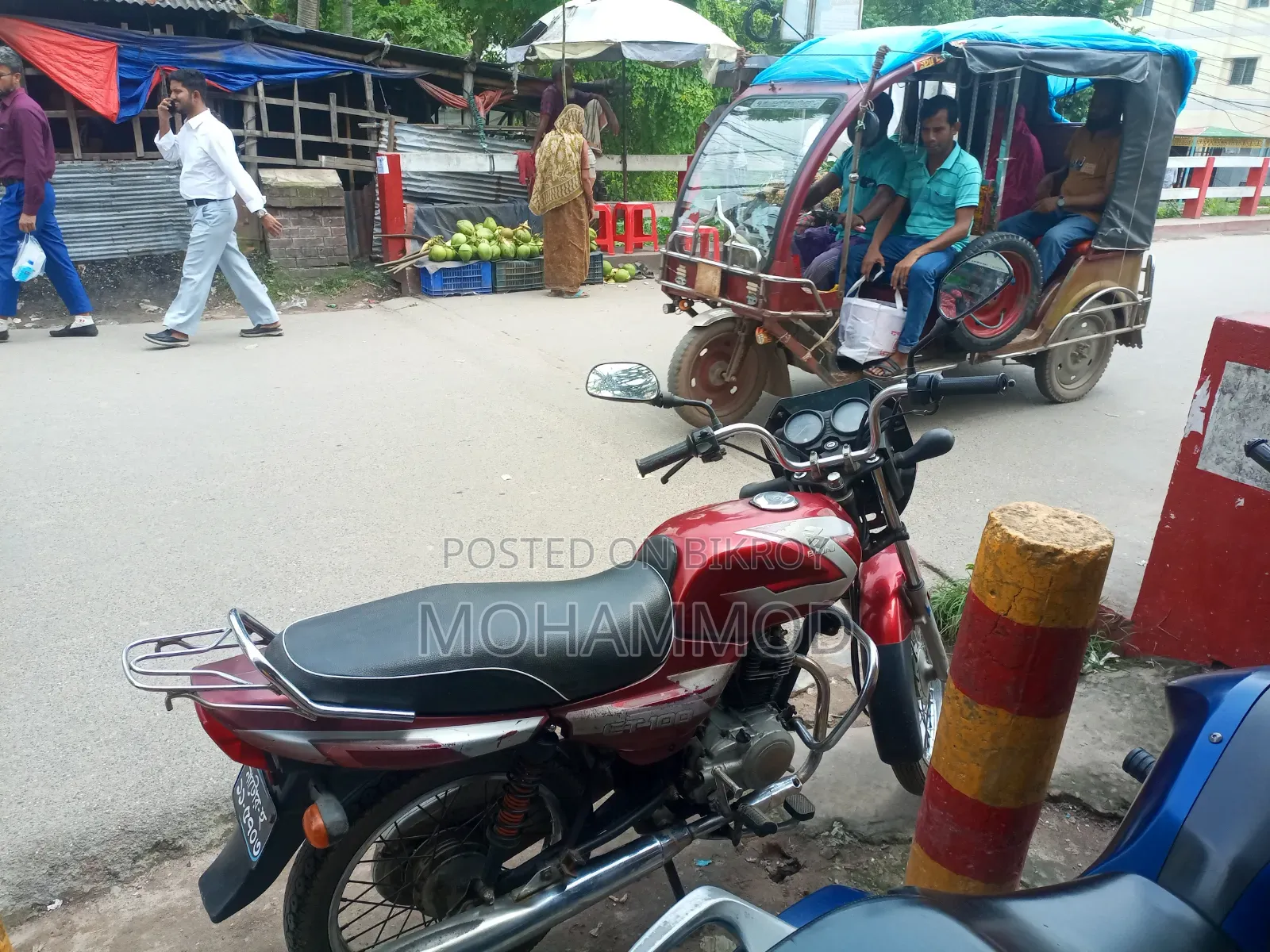 Bajaj CT 100 2009 Red