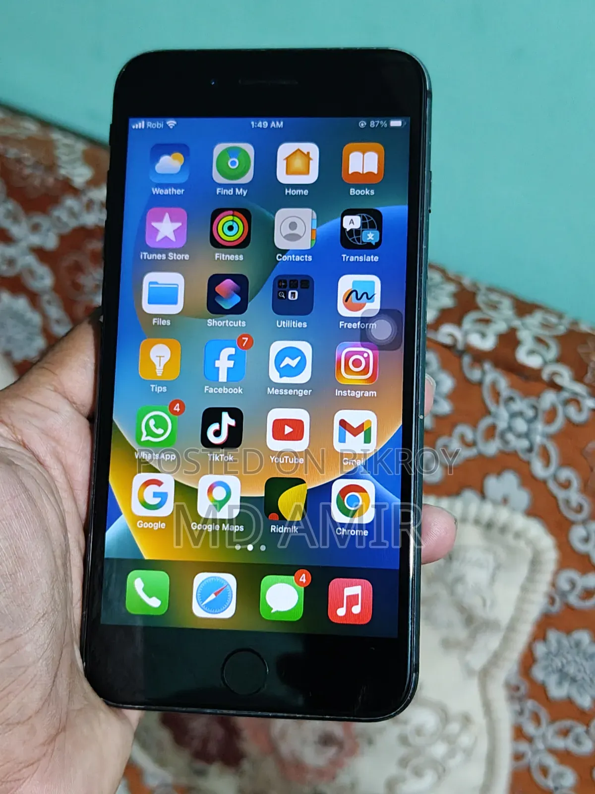 Apple iPhone 8 Plus 256 GB Black