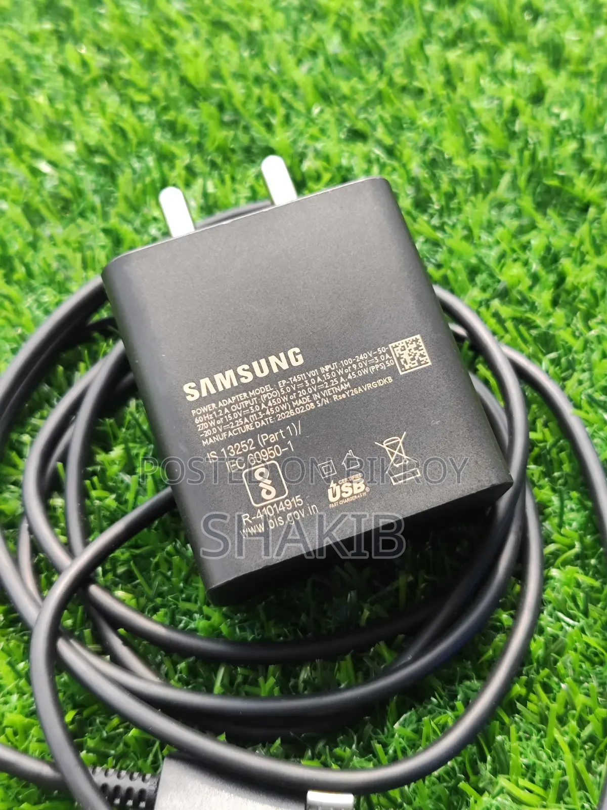 Samsung PD Original 45w Super Fast 2.0 Indian Variant