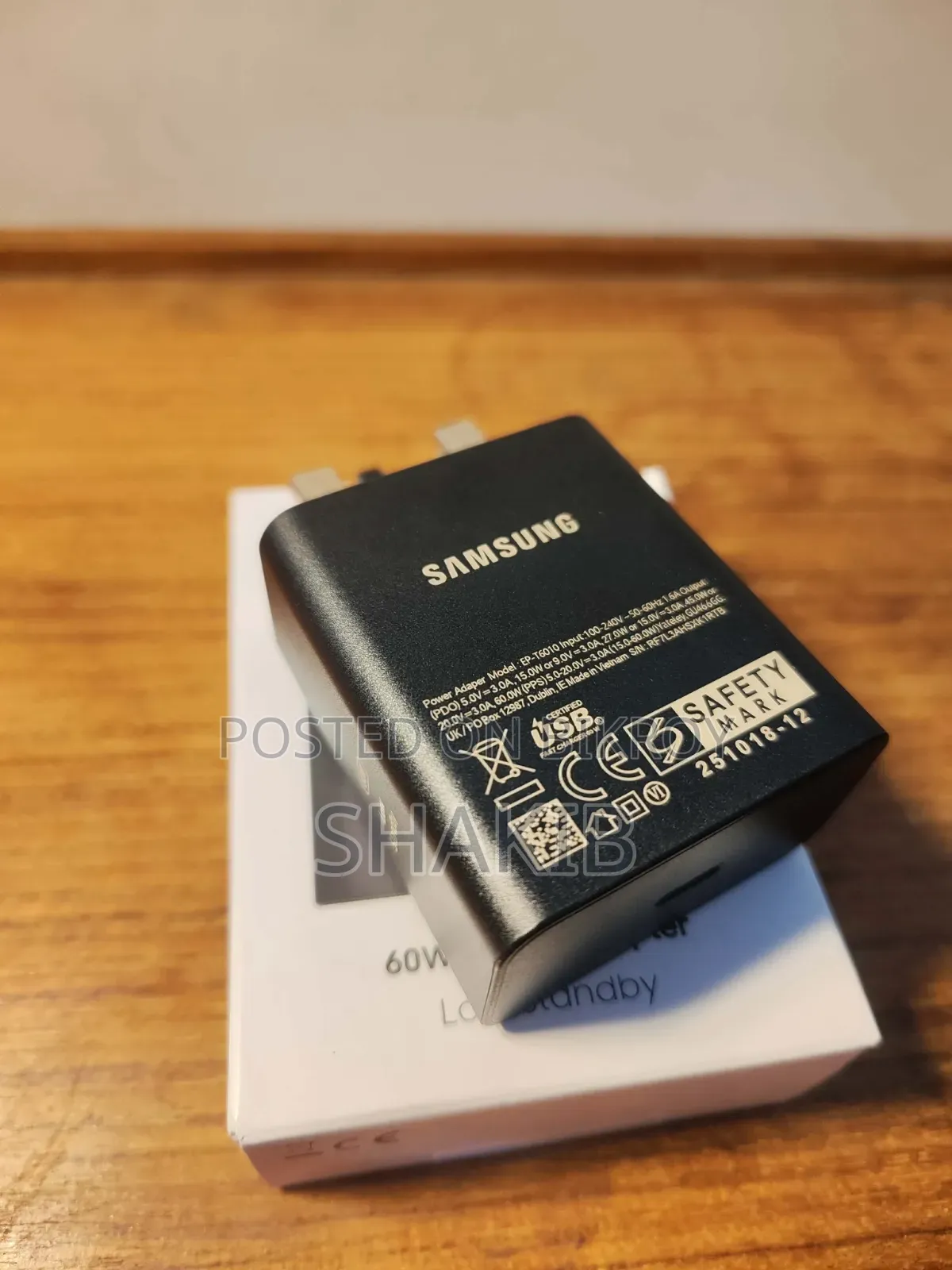 Samsung 65W Original Super Fast Charger 3.0 (Type-C)