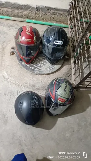হেলমেট  ফ্রেশ কন্ডিশন