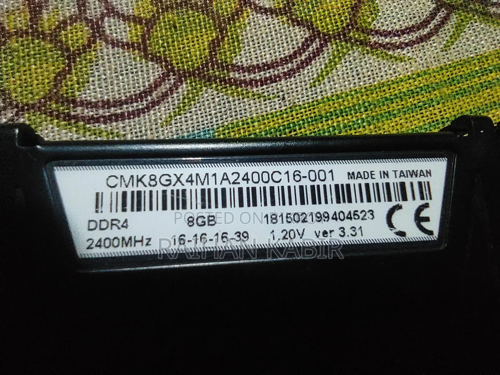 Corsair Vengeance 8gb Ram