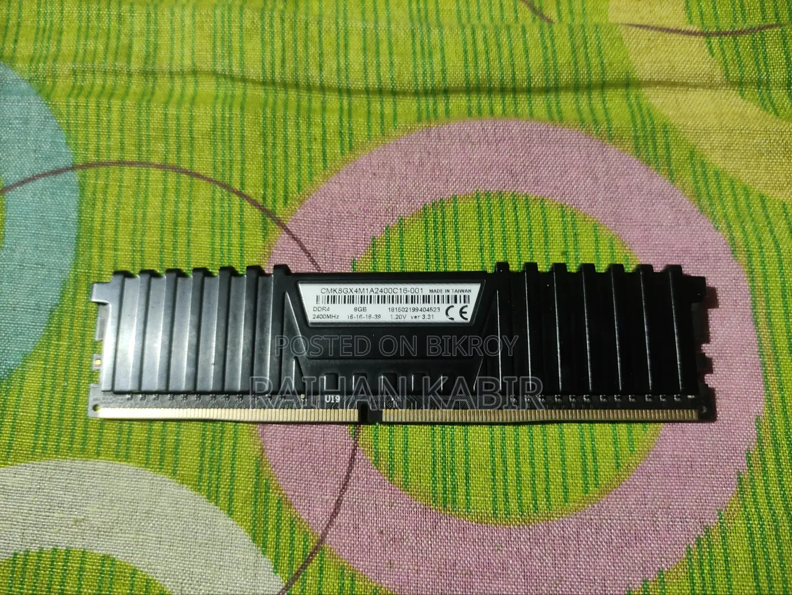 Corsair Vengeance 8gb Ram