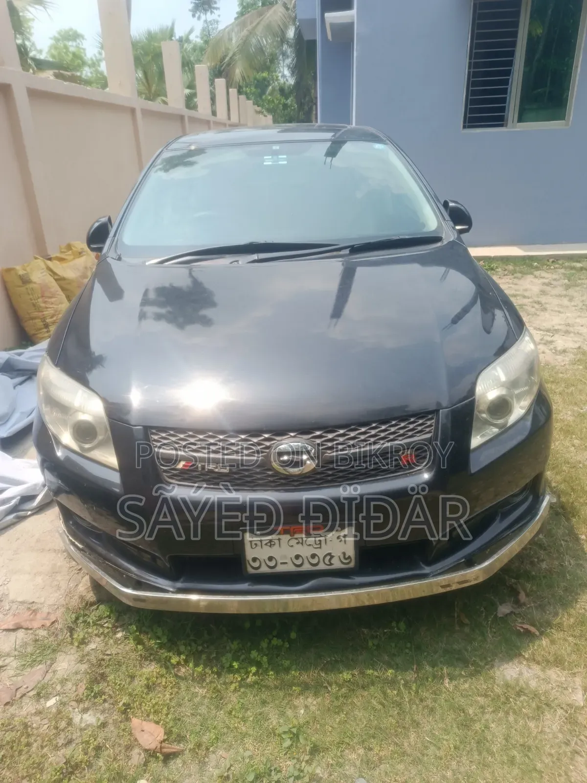 Toyota Corolla Fielder 2008 Black