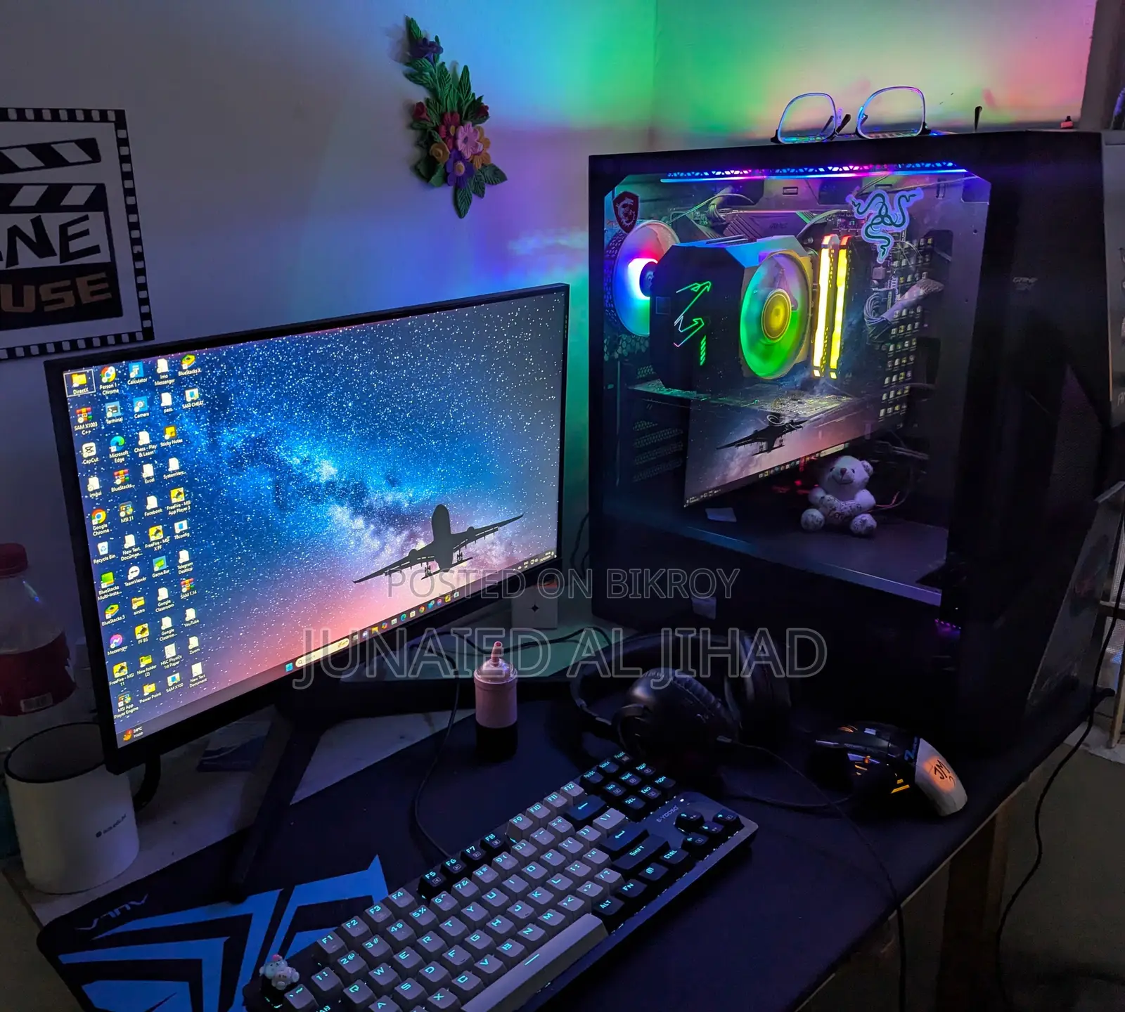 Desktop Computer MSI 12GB AMD Ryzen 5 SSD 256GB