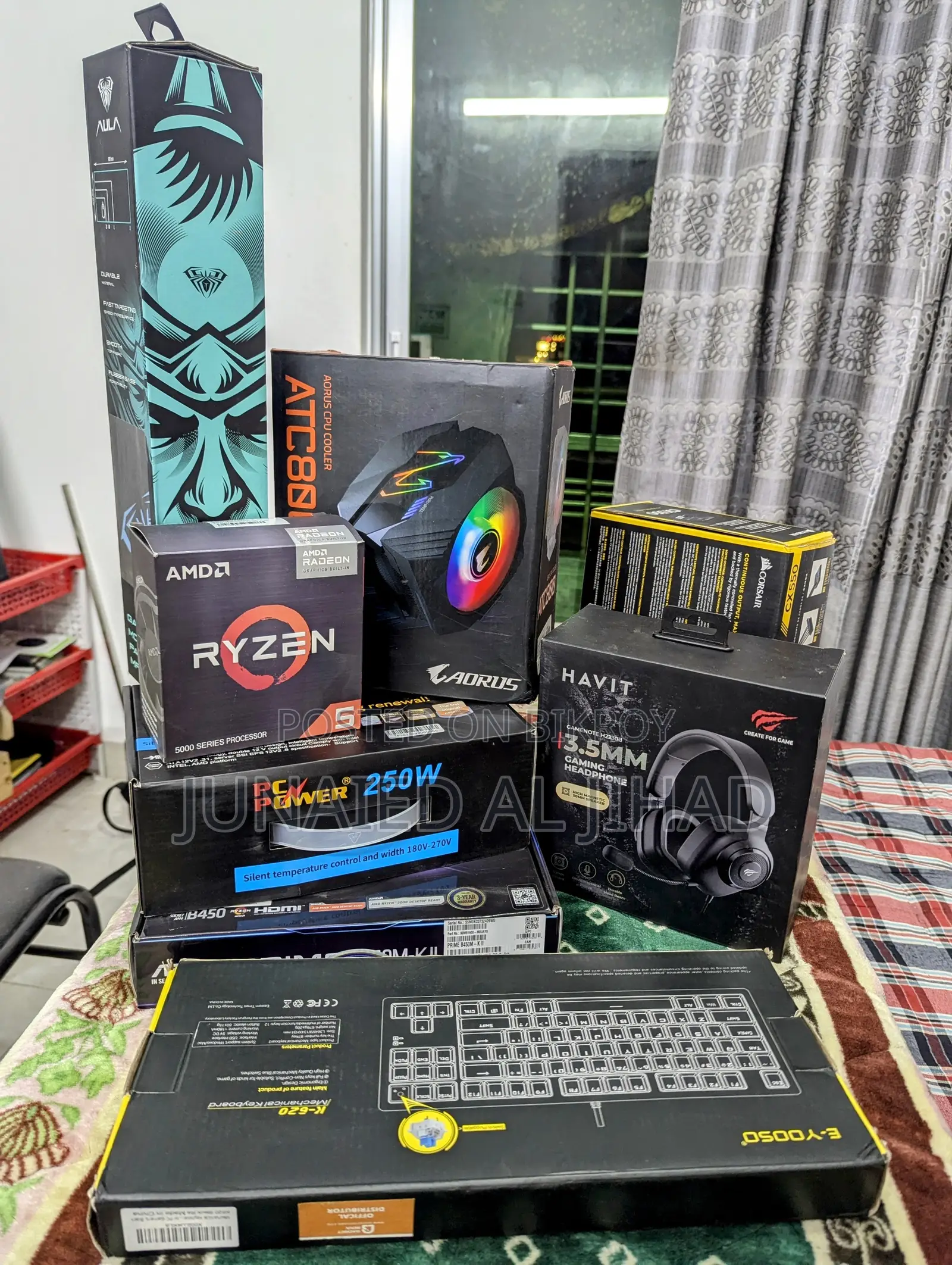 Desktop Computer MSI 12GB AMD Ryzen 5 SSD 256GB