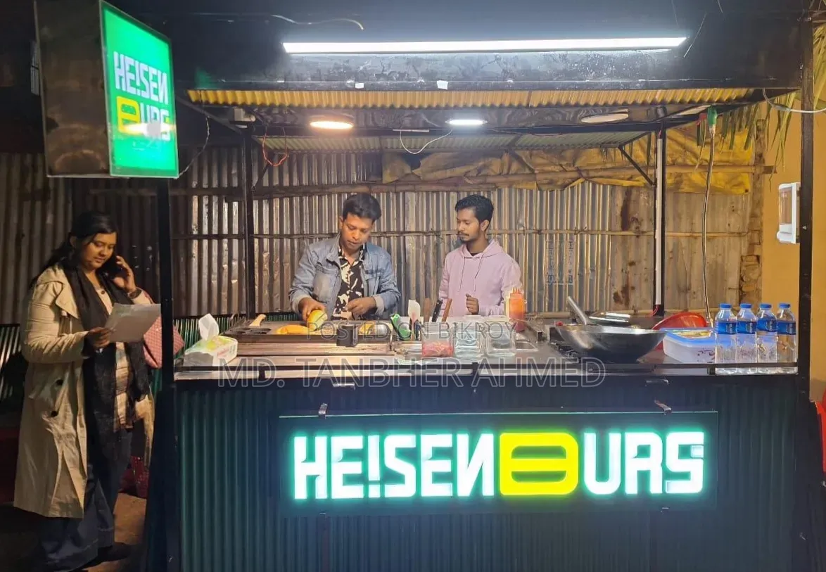 Complete Fast Food Cart for Sale with 22 Tools