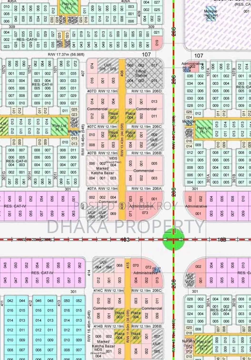 Front Commercial 3 Katha East at Sector-11