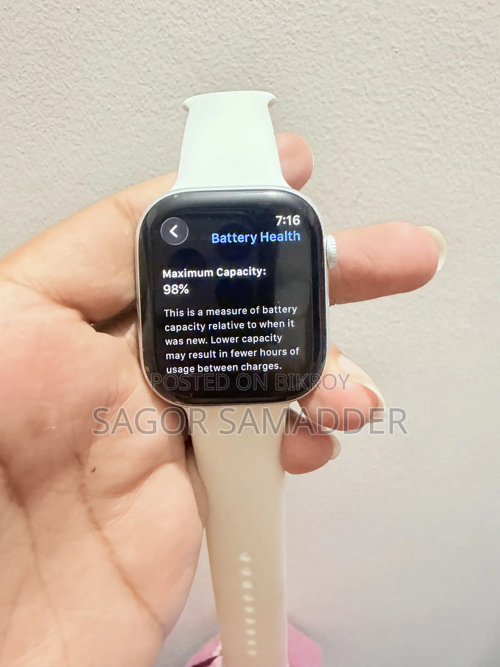 Apple Watch Series 10 46mm GPS | 98% Battery | Apple Warranty