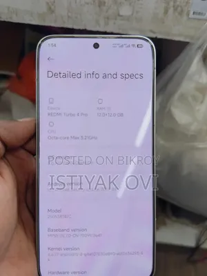 Xiaomi Redmi Turbo 4 Pro 256 GB Gray