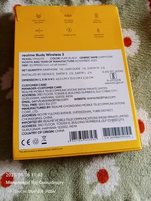 New Realme Buds Wireless 3