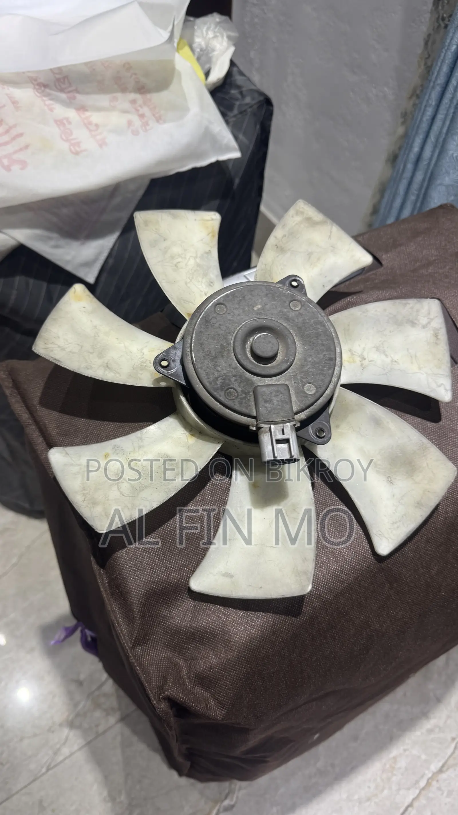 X Corolla Radiator Fan Motor