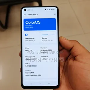 Oppo Reno8 5G 128 GB Black