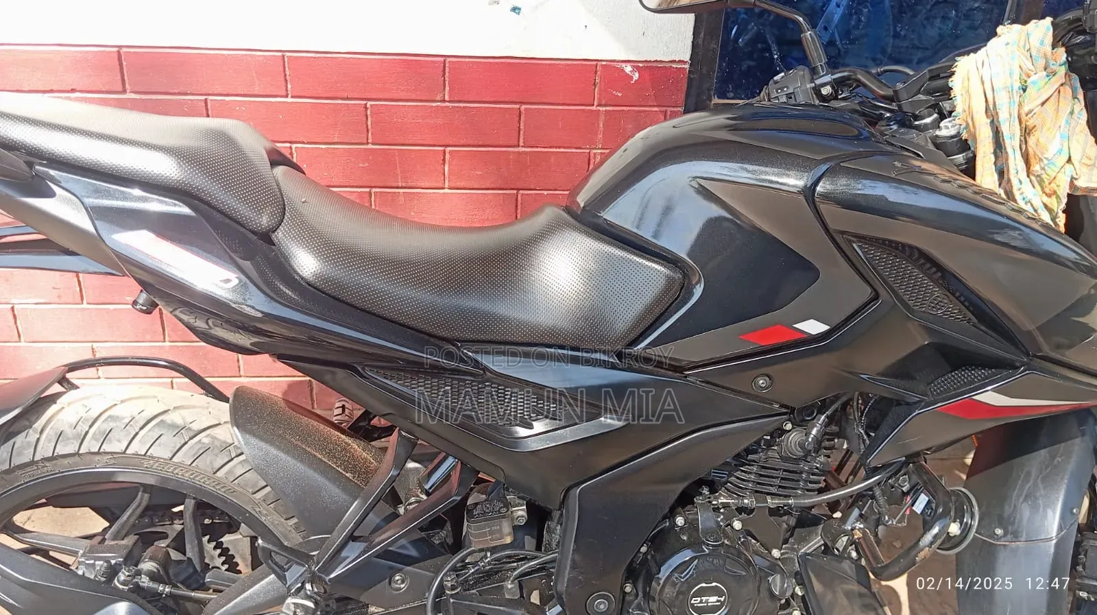 Bajaj Pulsar NS 160 2023 Black
