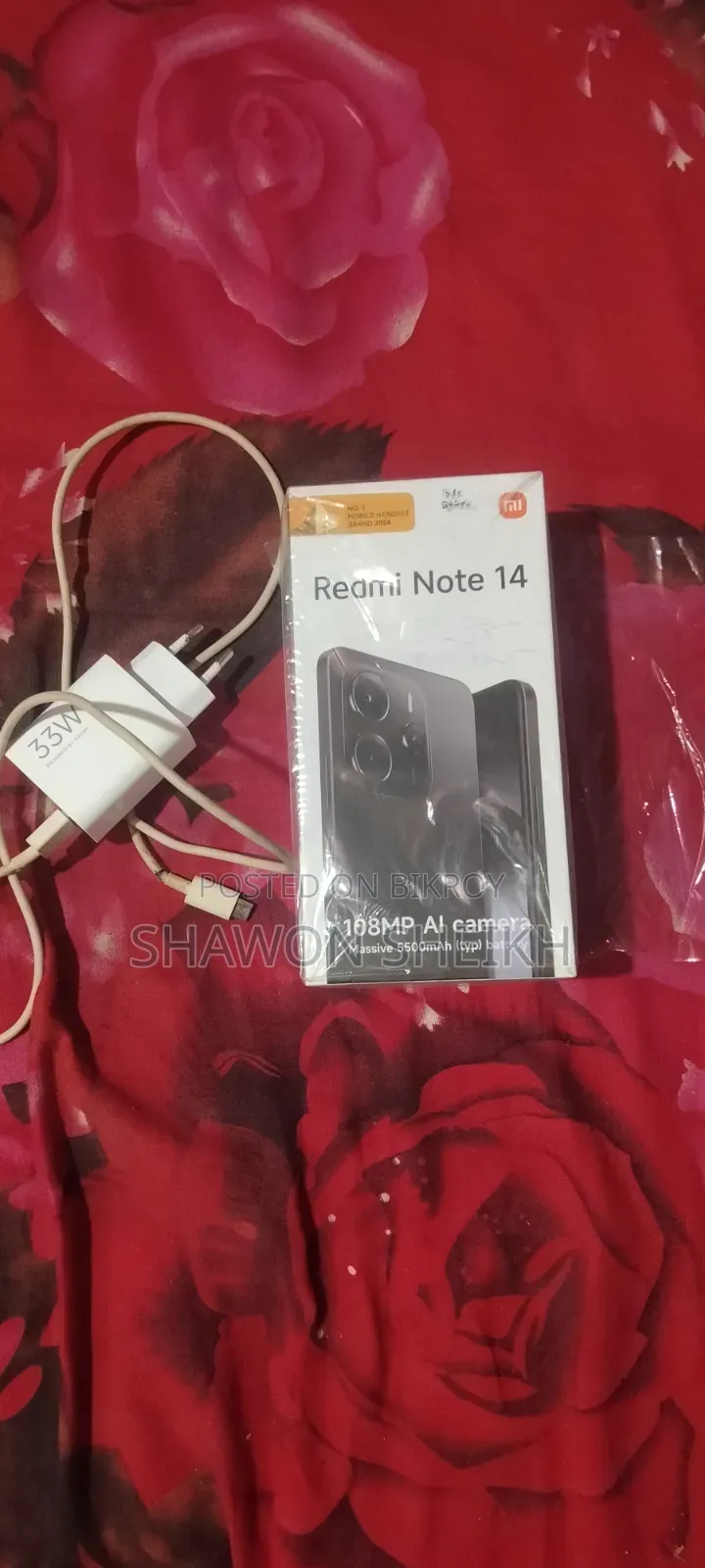Xiaomi Redmi Note 14 4G 256 GB Black