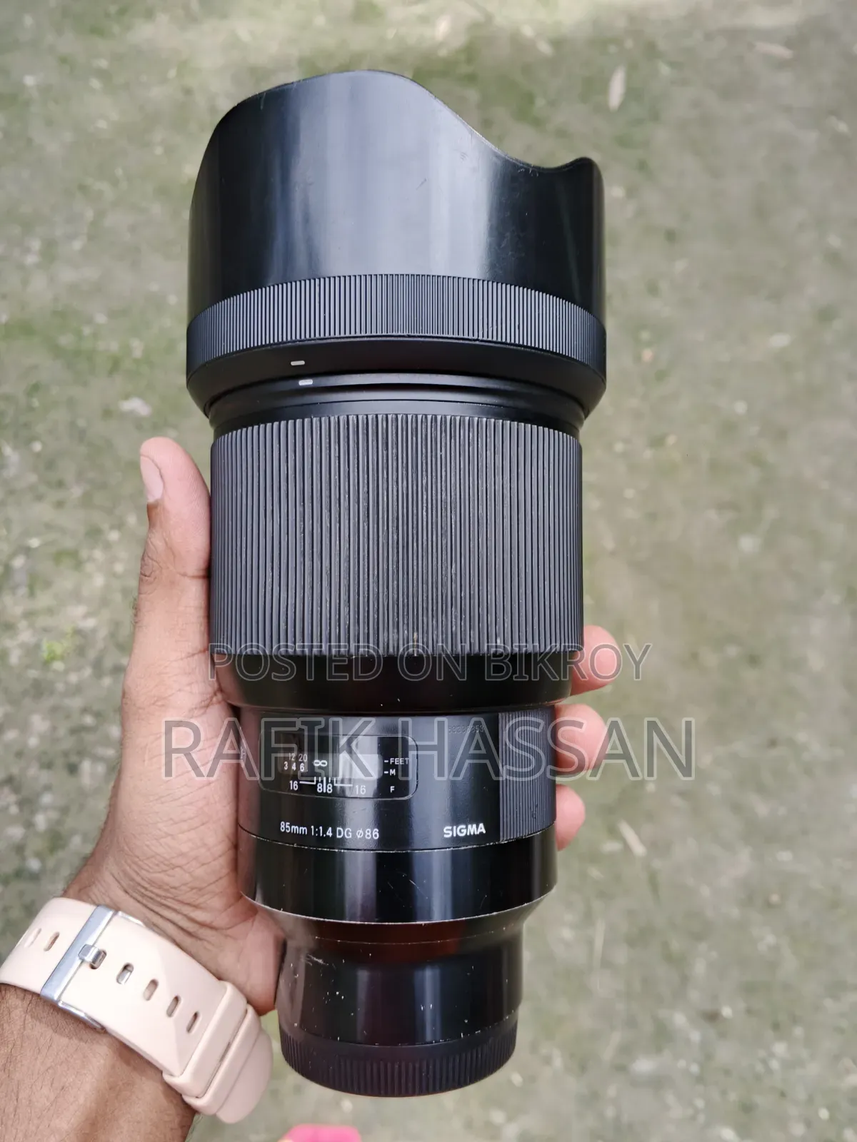 Sigma 85mm 1.4 Dg Lens