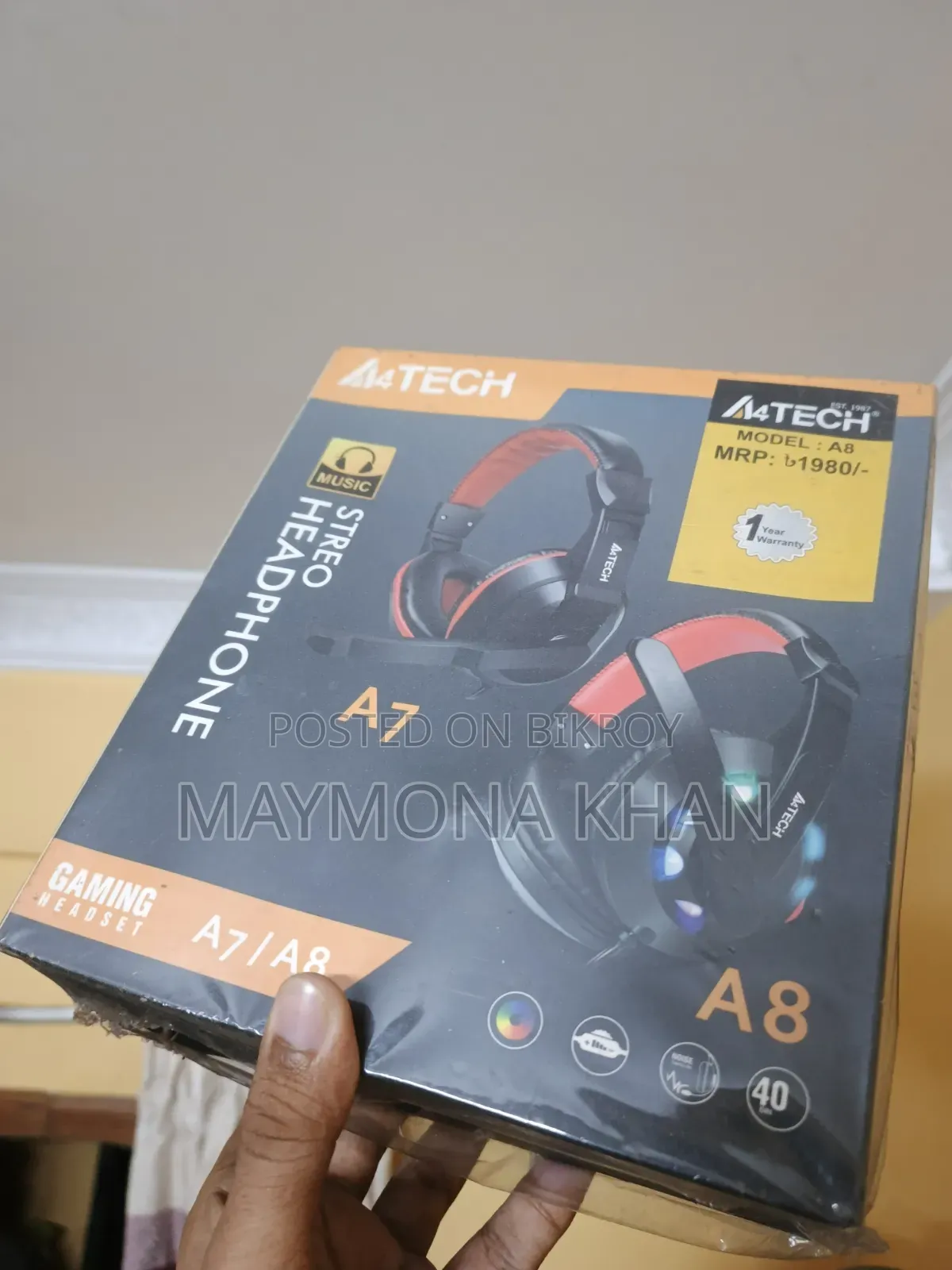 A4tech Streo Headphone.